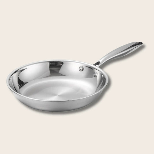 Poêle en Inox 18/10 Saine & Durable Maison Inox