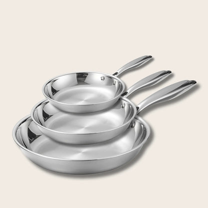 Poêle en Inox 18/10 Saine & Durable Maison Inox