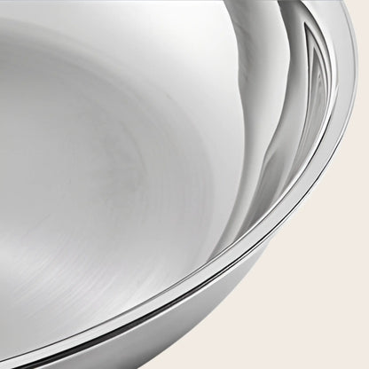 Poêle en Inox 18/10 Saine & Durable Maison Inox
